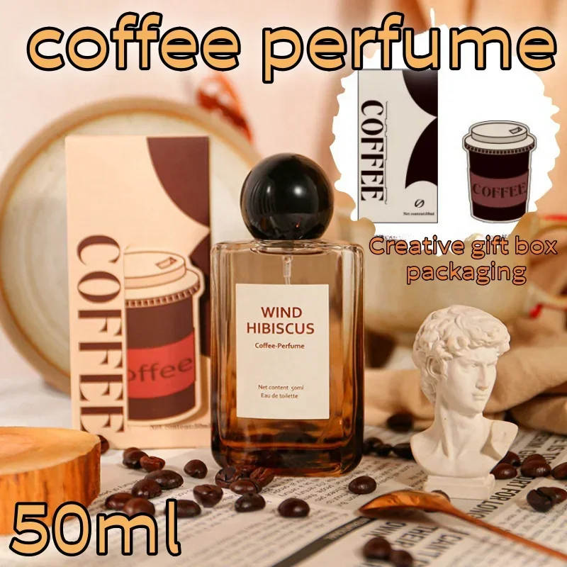 Long-lasting Fragrance Coffee Time Floral Rose Light Fragrance Body Spray Deodorant Niche Fragrance Gift Box 50ml