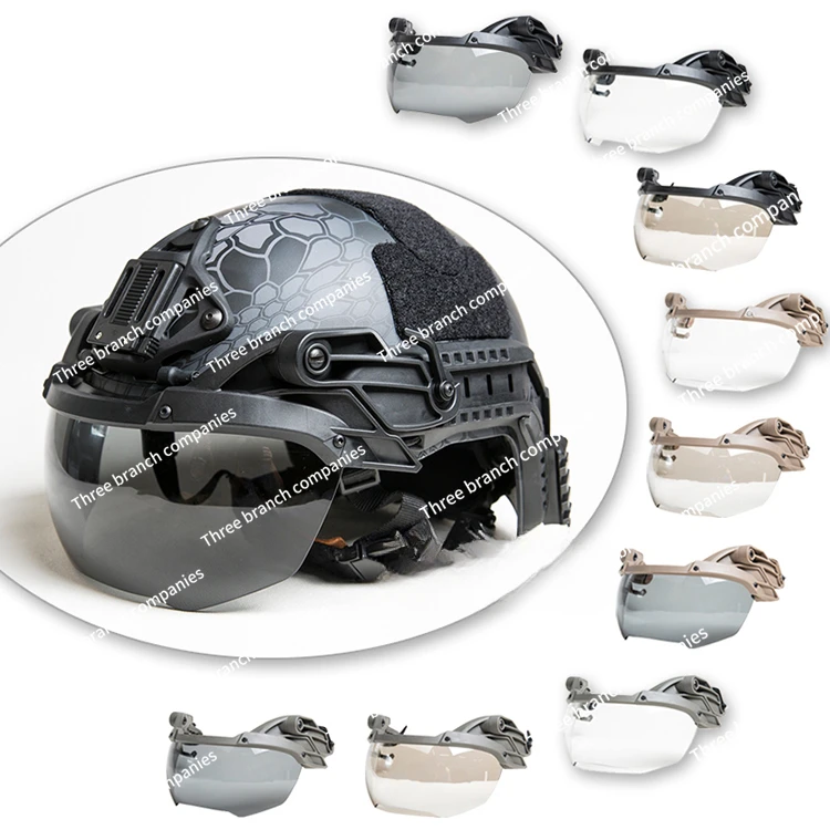 Op Special War Goggles Reinforced Protection Goggles Hardened Thickened Anti-Fog Lens 3mm Thickness Tb1297