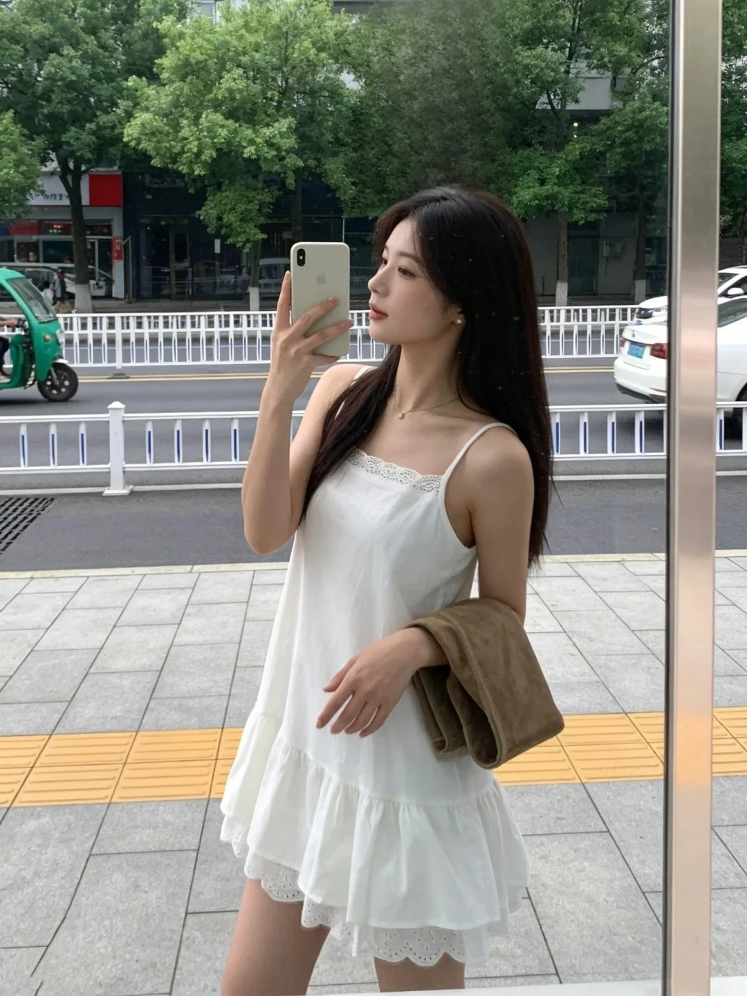 plus Size Lace Splice Tank Top Sleeveless Oversized Casual Wear Outerwear Slimming Bell  Large Size Mid-Length Summer Top