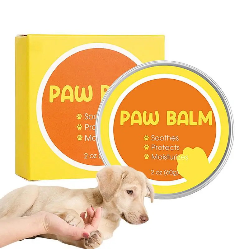 10/60gPet Paw Balm Dog Paw Protections For Hot Pavement Dog Paw Wax Paw Soother Moisturizing Lotion For Cracked Dry Skin Pet Car images - 6