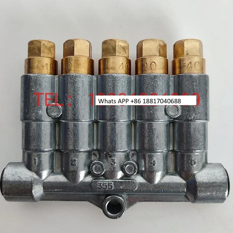 Original Valley Oil Drain Pressurized Volumetric Distributor M12 * 1 R352 353 354 355 356