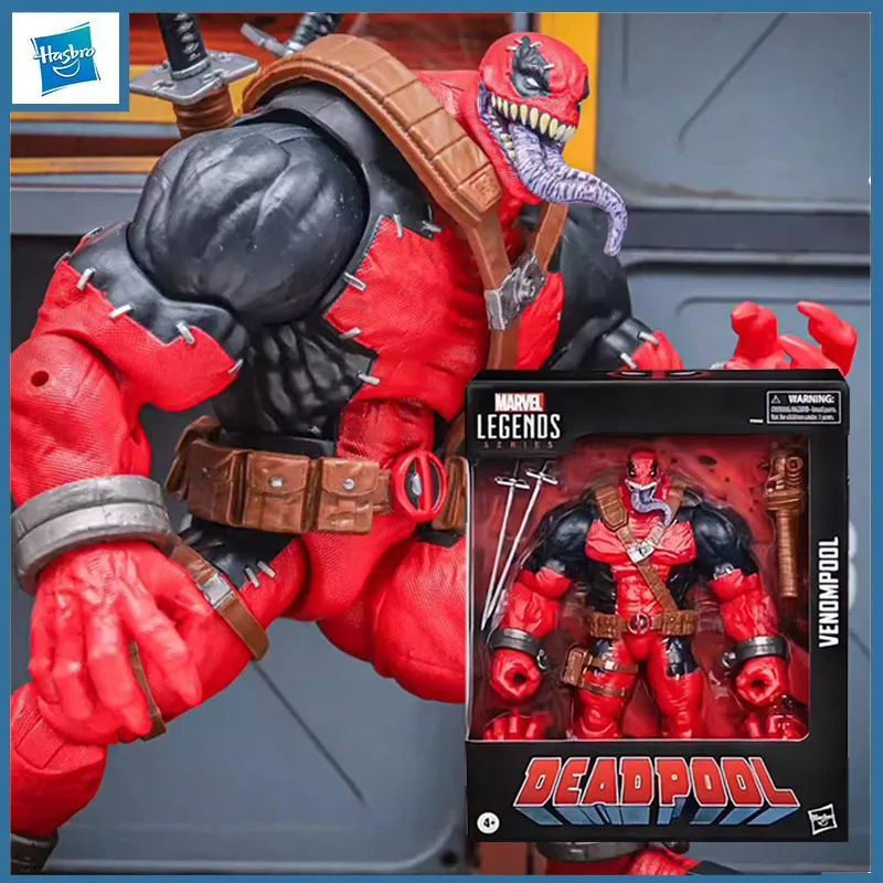 

Hasbro Original Genuine Marvel Legends Venom Deadpool Comic Edition 6 Inches Collectible Model Ornaments Toys for Boys Gift