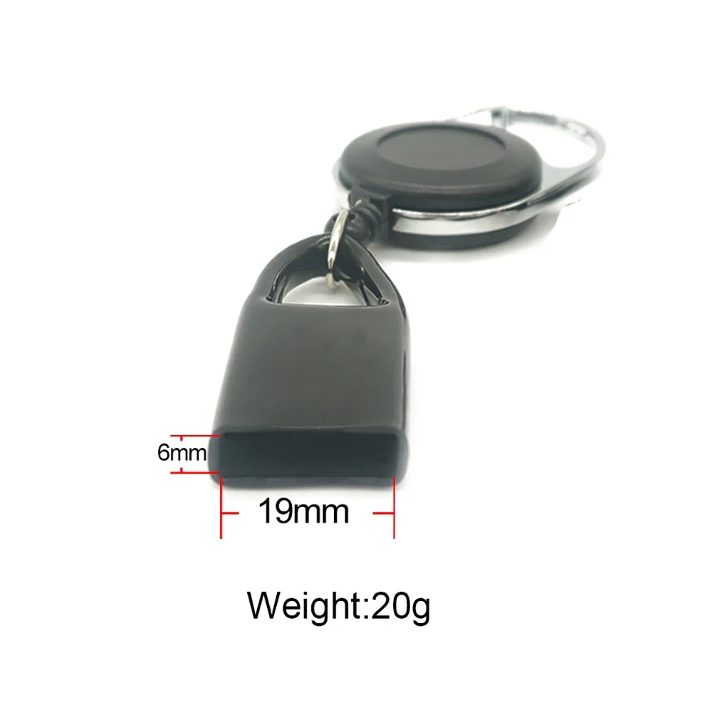 10Pcs Retractable Lighter Holder With Keychain Smoking Accessories Lighter Protective Cover Leash Tool Clip