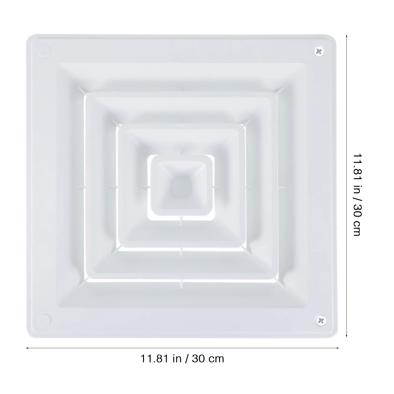 Airconditioning Power Grille Vent Cover Diffuser Conditioner Covers Abs Plastic Drop Plafondtegels