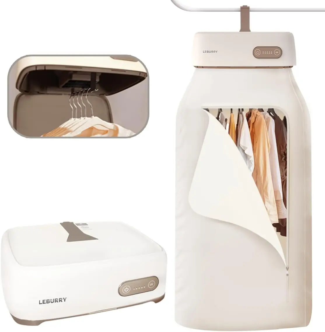 

Portable Clothes Dryer - Fast, Safe & Compact Dryer for Baby Clothes, Underwear, Socks - Ideal for Home, Apartment, RV, Travel
