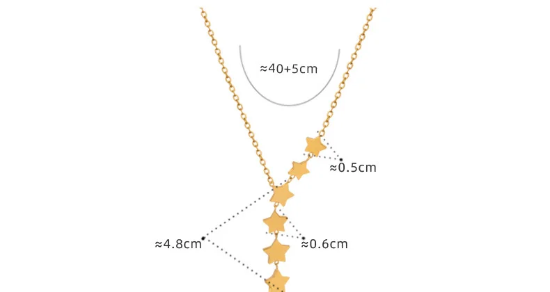Halskette mit quadratischem Wasserform-Anhänger aus Edelstahl 316, Damenmode, schwarze Acrylkette im Multi-Stil, besonderer Produktschmuck – Detail 40
