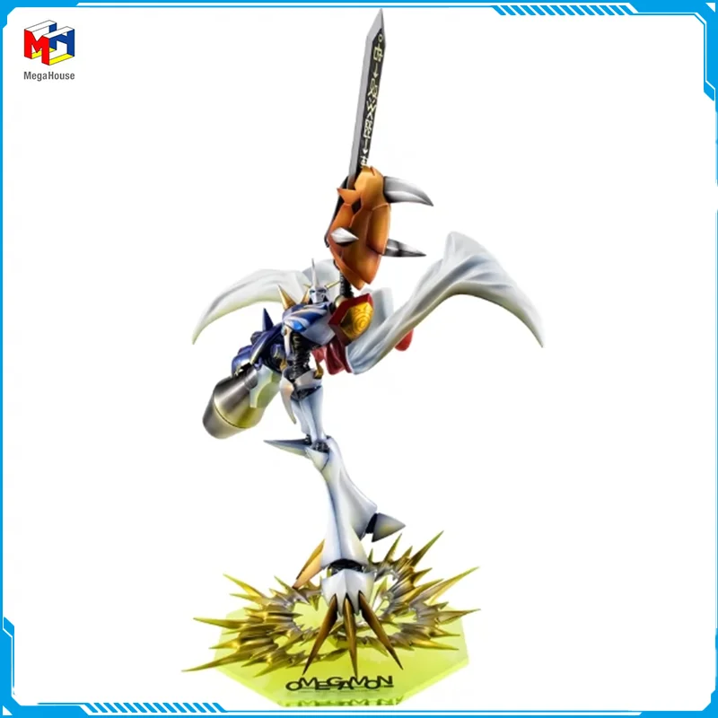 

In Stock Megahouse Precious GEM Digimon Adventure Omegamon New Original Anime Figure Model Toy for Boy Action Figures Collection