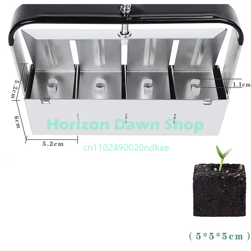 Manual Soil Blocker Soil Stopper Garden Seeding Tool Garden Tool
