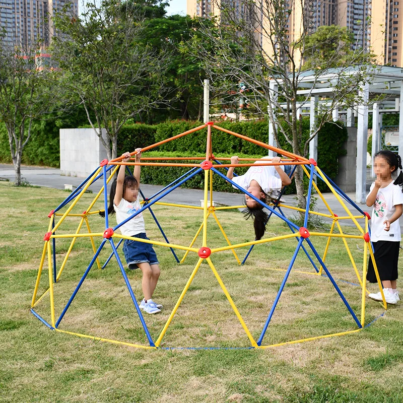 AOLIVIYA 10 Feet Three Color Climbing Dome Frame Outdoor Playground Climbing Game Gym Equipment Specialty Tools