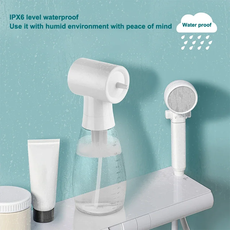 

Электрический дозатор пенящегося шампуня для ванной комнаты, кухни, дозатор мыла, распылитель шампуня для дозатора мыла для ванной комнаты