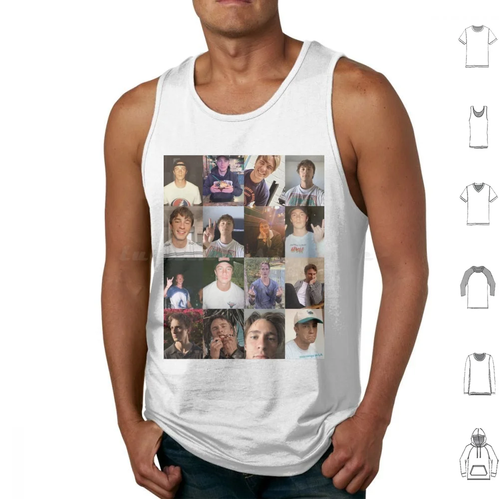 Drew Starkey Tank Tops Print Cotton Jj Rudy Pankow Rudy Pankow And Drew Starkey Drew Starkey And Rudy Pankow Rudy Pankow T