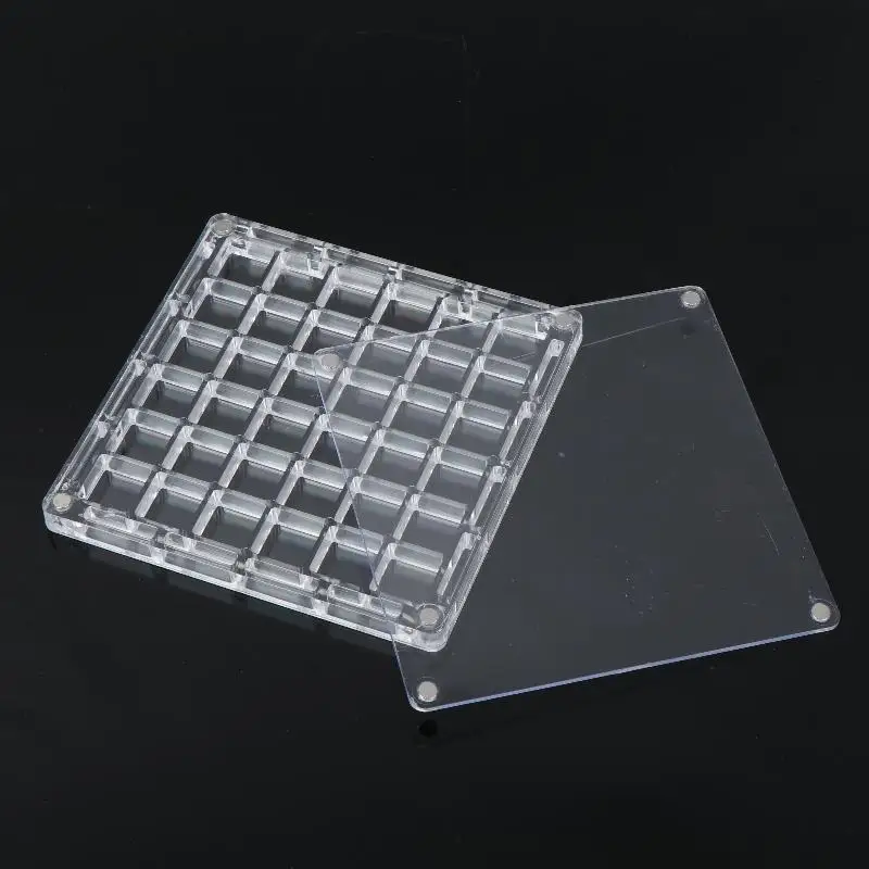 1 Stück 36-Fächer Acryl-Magnet-Muschel-Aufbewahrungsbox, Muschel-Displaybox, Diamant-Aufbewahrungsbox, Kleine Bastel-Organizer – Detail 2