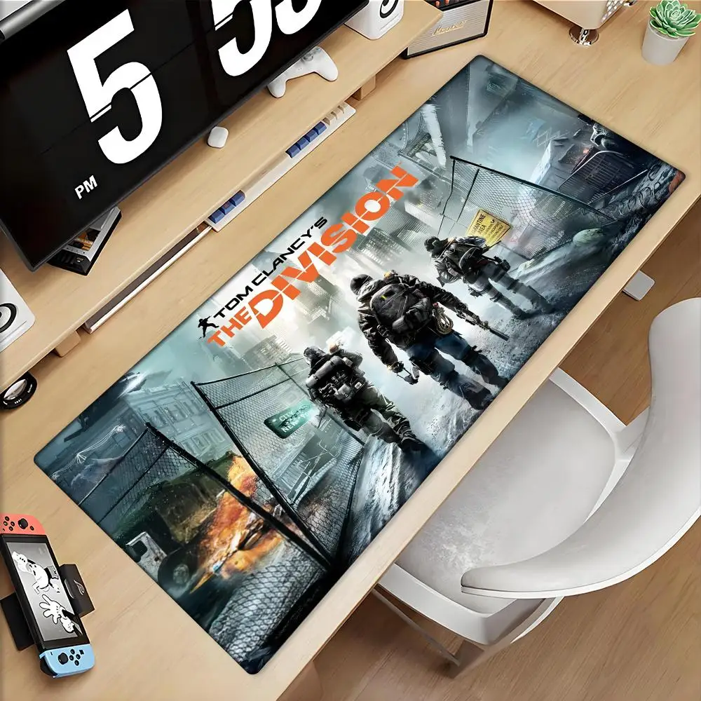 Mouse Pad XXL 900x400mm Large Size Office Desk Protector Mat Survival shooter Tom Clancy's The Division 2 Mouse Pad Desk mat