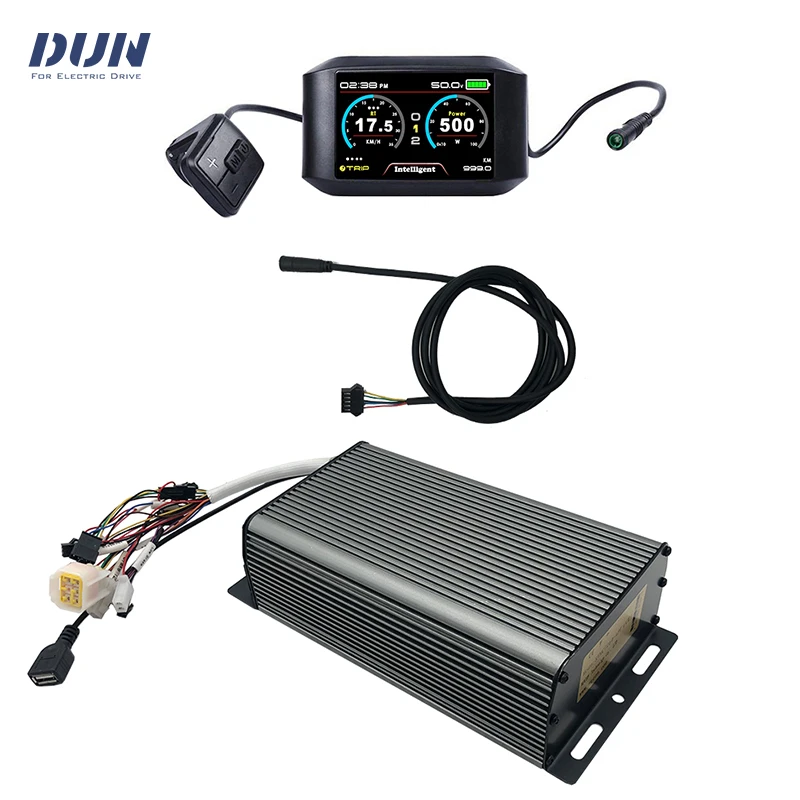 

SVMC7260-APT Protocal V2 60A 48-72v BLDC Motor Controller with 750C Display For QS Hub Wheel Motor