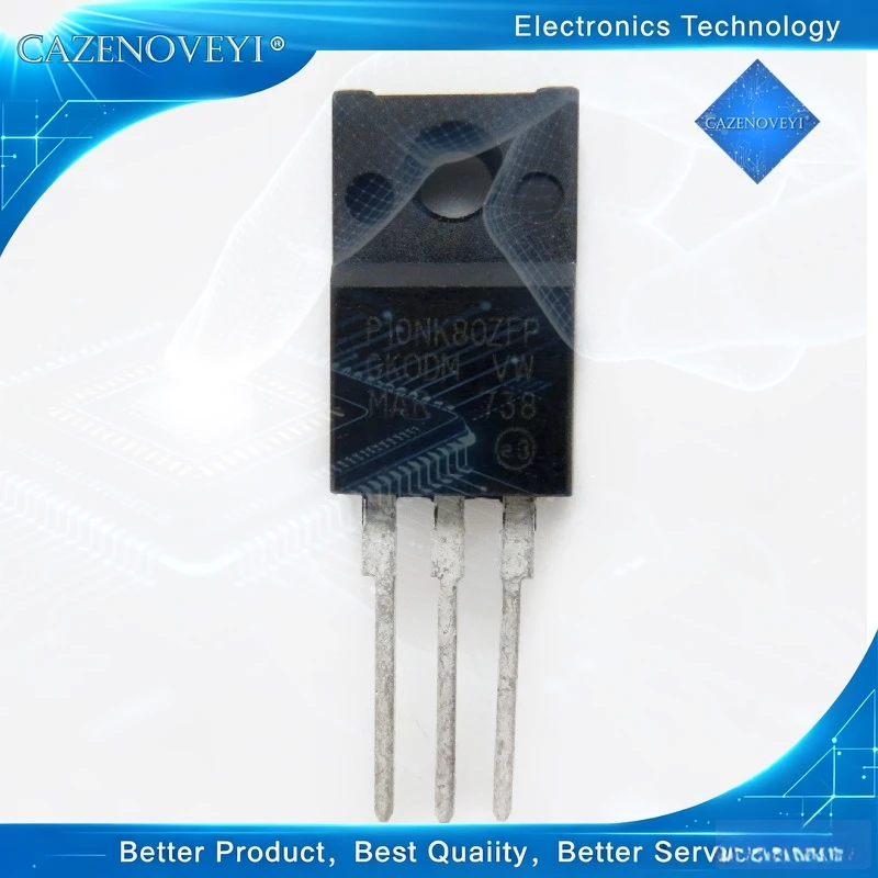 (5-10-20-30-100PCS) P10NK80 TO-220F P10NK80ZFP