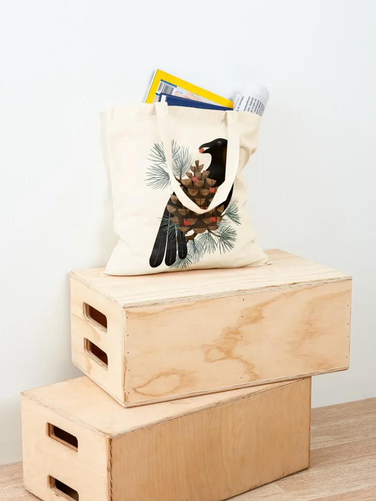 حقيبة يد للطيور والتوت، حقائب للمتسوقين، حقائب بيئية، حقيبة سوبر ماركت قابلة للطي، حقيبة قماش للنساء