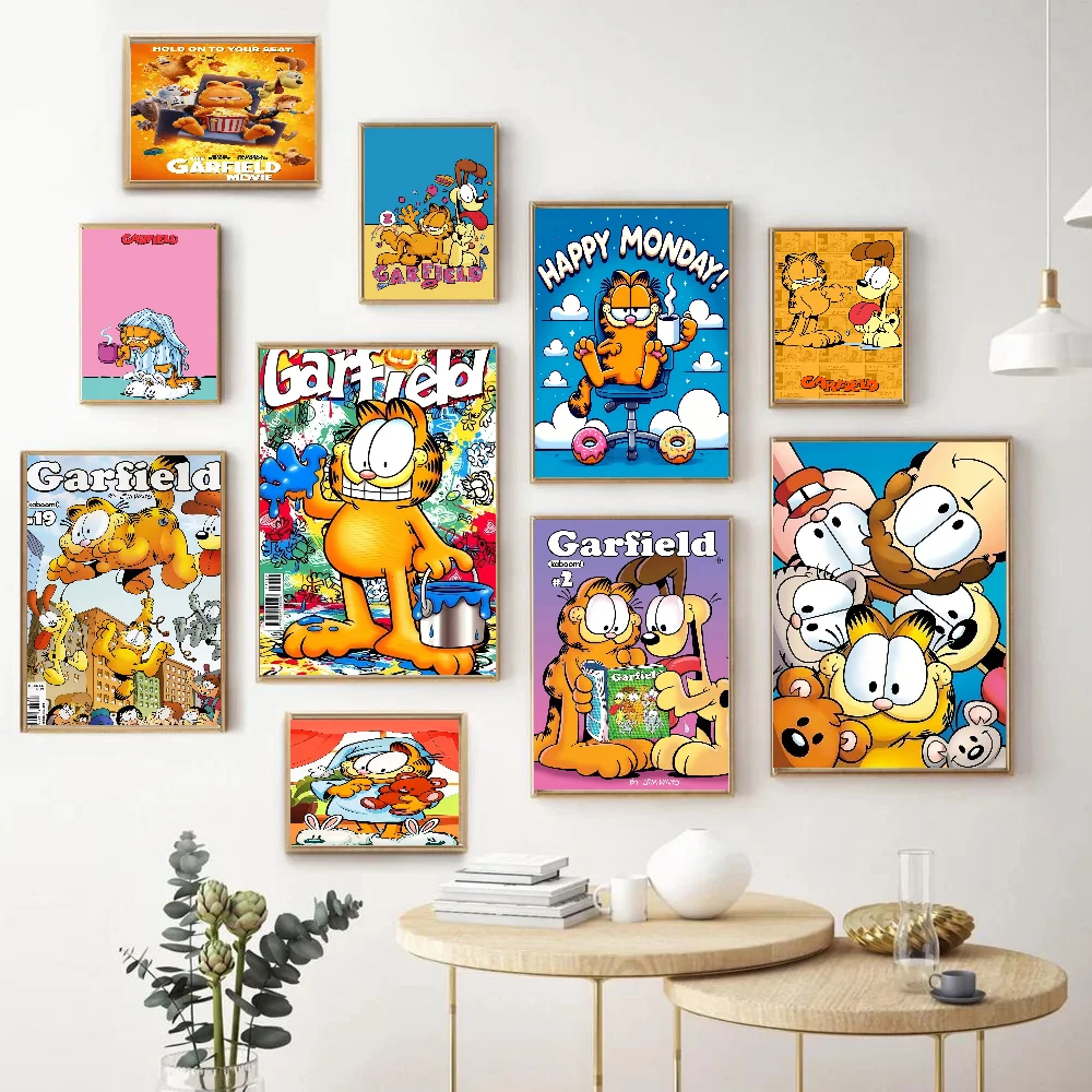 

Garfields Cat Classic Vintage Posters Vintage Room Home Bar Cafe Decor Nordic Home Decor