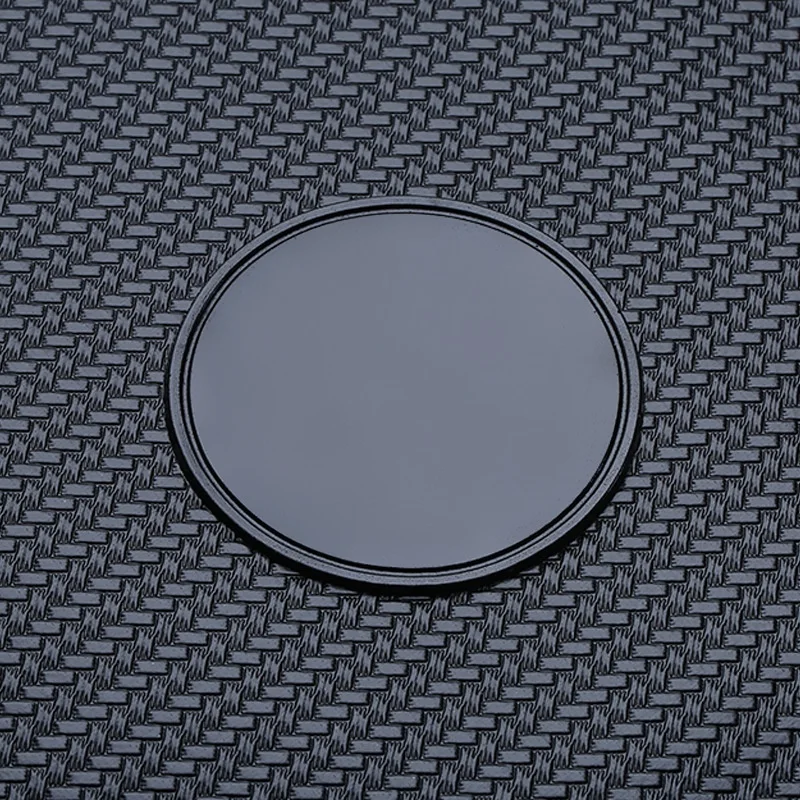 Car Car Circular Anti-slip Mat In-car Instrument Table Device Mobile Decoration Anti-slip Mat   High Adhesive Pu