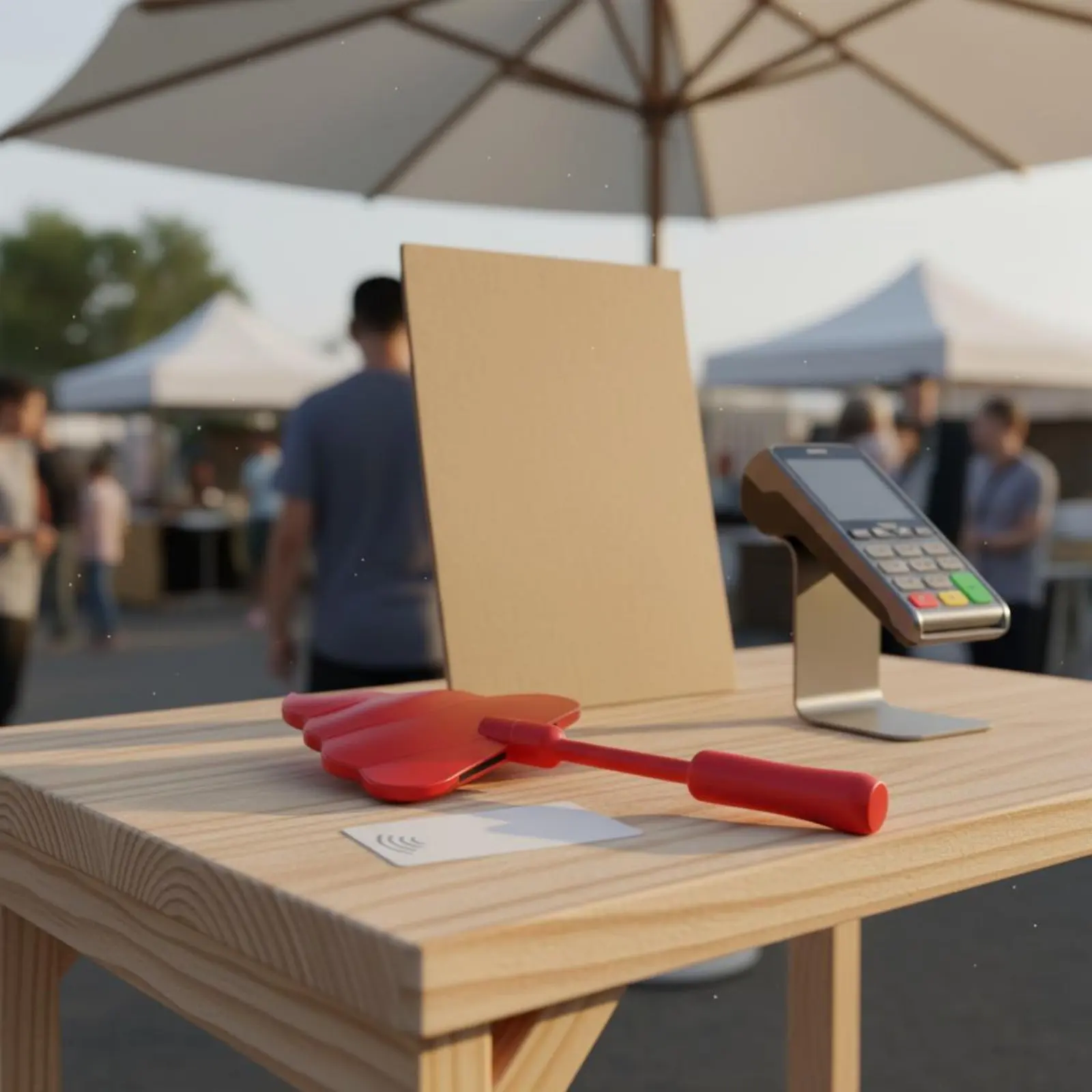 Payment Wand 3D Printed Tap to Pay Wand Cloud Card Holder Contactless Tap to Pay Clip NFC Compatible for Checkout