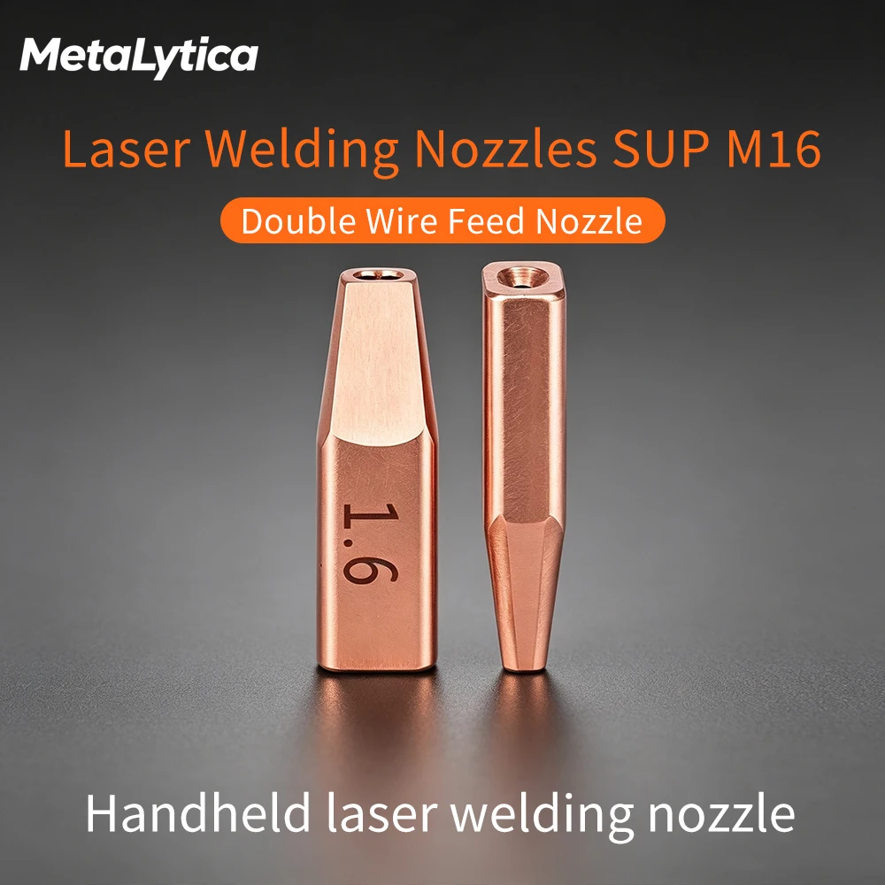 Laser Double Welding Guide Nozzles SAS-1.2mm/1.6mm/2.0mm Connection Bracket Tube for SUP Welding Machine