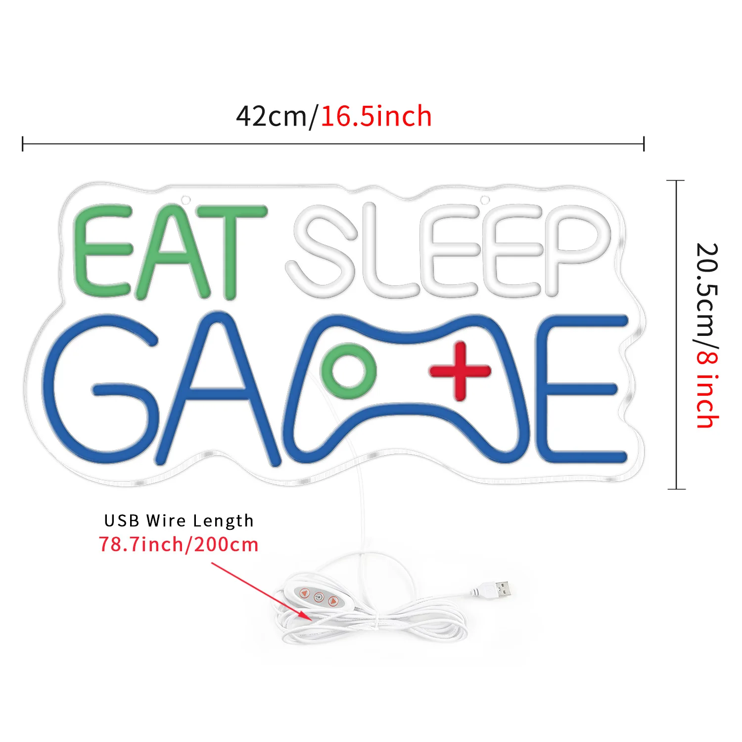 يتميز ضوء النيون في غرفة الألعاب بتصميم رائع وحيوي، مثالي لتزيين إعدادات الألعاب أو المناطق الترفيهية. فكرة