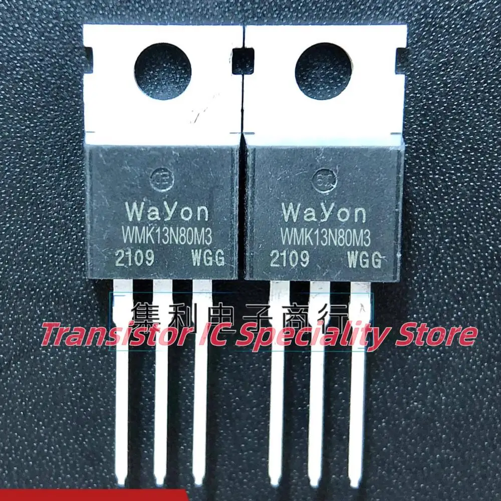 

10PCS/LOT WMK13N80M3 800V MOS TO-220F Imported Best Quality