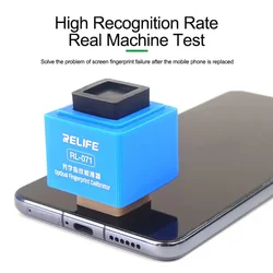 RELIFE RL-071-calibrador óptico de huella dactilar, herramienta de corrección para HUAWEI VIVO, XIAOMI, OPPO, teléfono Android