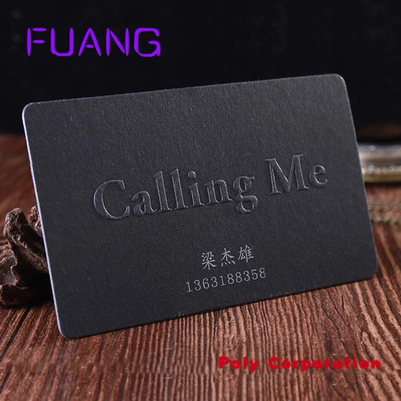 Custom  LOGO customized printed press eco-friendly business card earring card header