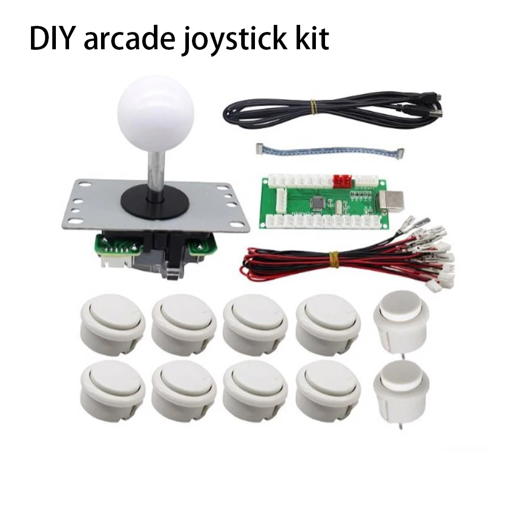 Game Board Controller Joystick Kit Gamepad Stick Gaming Console Repairing Maintenance Replacement Part Assembled