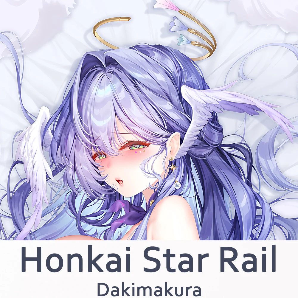 Funda de Almohada Dakimakura 2WAY de Robin de Honkai Star Rail, Funda de Cojín de Anime