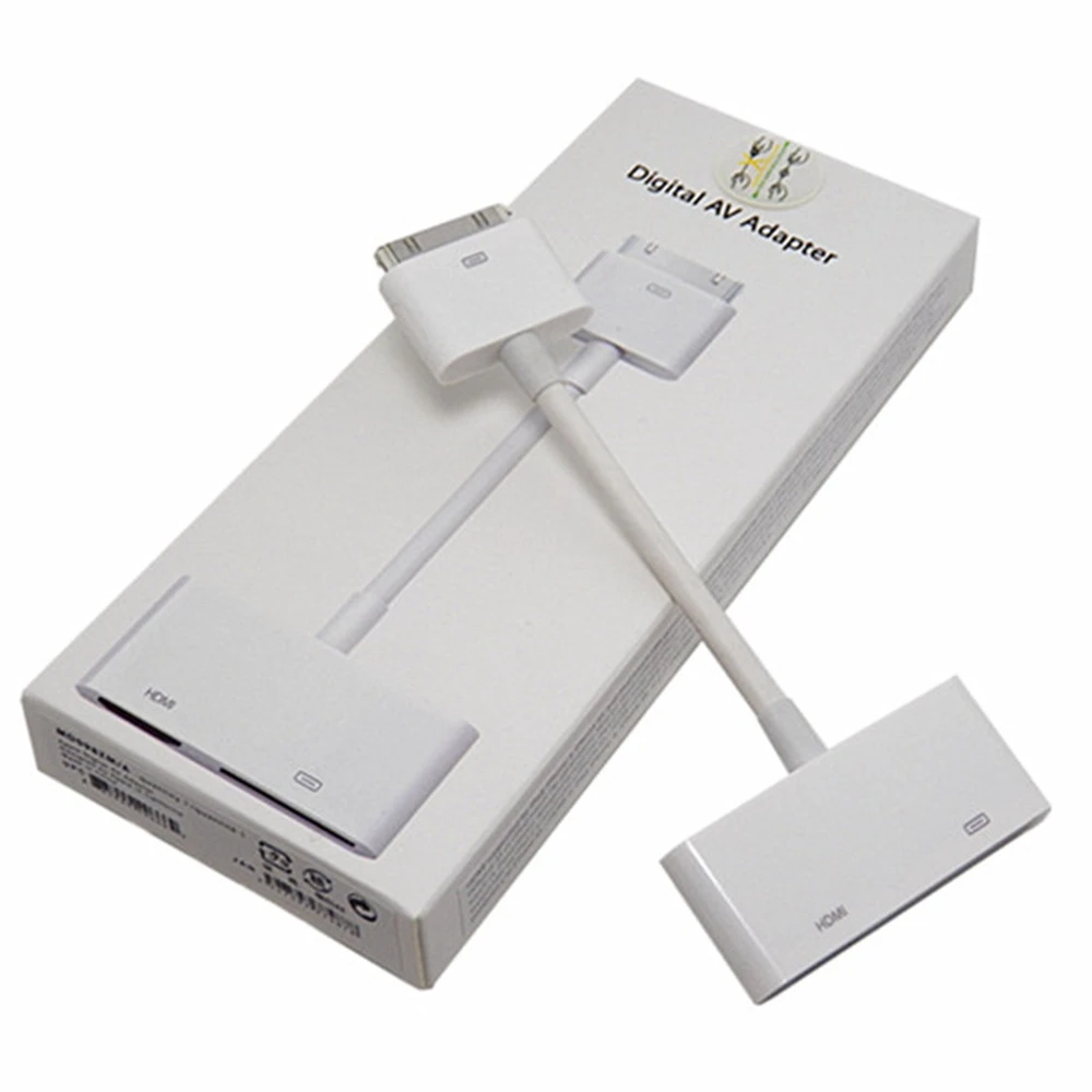 Suitable for iPad to HDMI adapter cable iPad 2 3 4s TV connection cable HD connector video cable