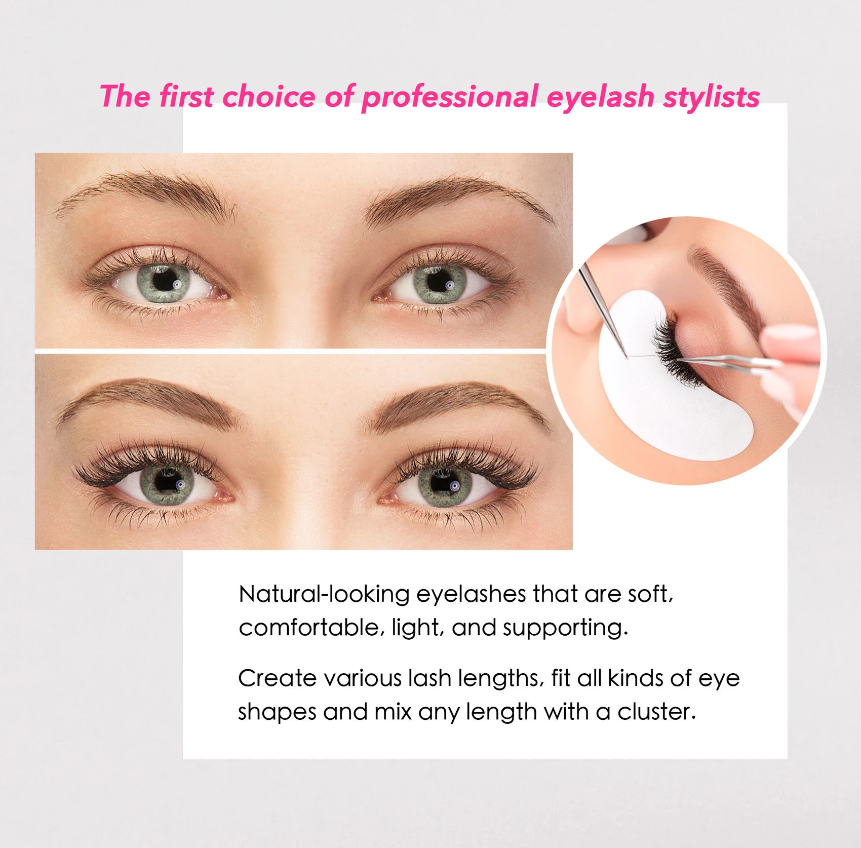 SEEDEW 0,07/0,05/0,15mm B/C/D/DD Curl Klassische Wimpern Faux Einzelwimpern Professionelle Natürliche Wimpernverlängerungen – Detail 7