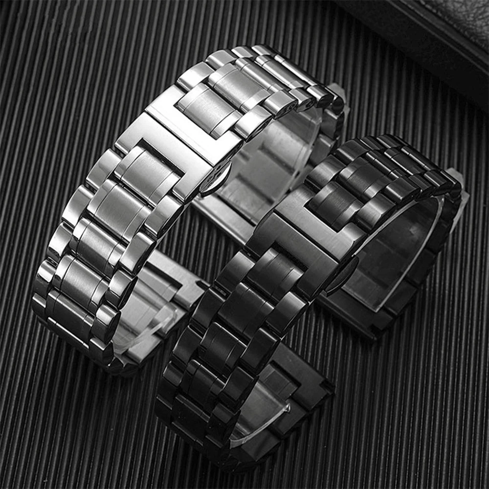 20mm 22mm Stainless Steel Band for Huawei Watch GT2 46 42mm Amazfit GTS Sport Smart Watch Belt for Samsung Galaxy Active Gear S2