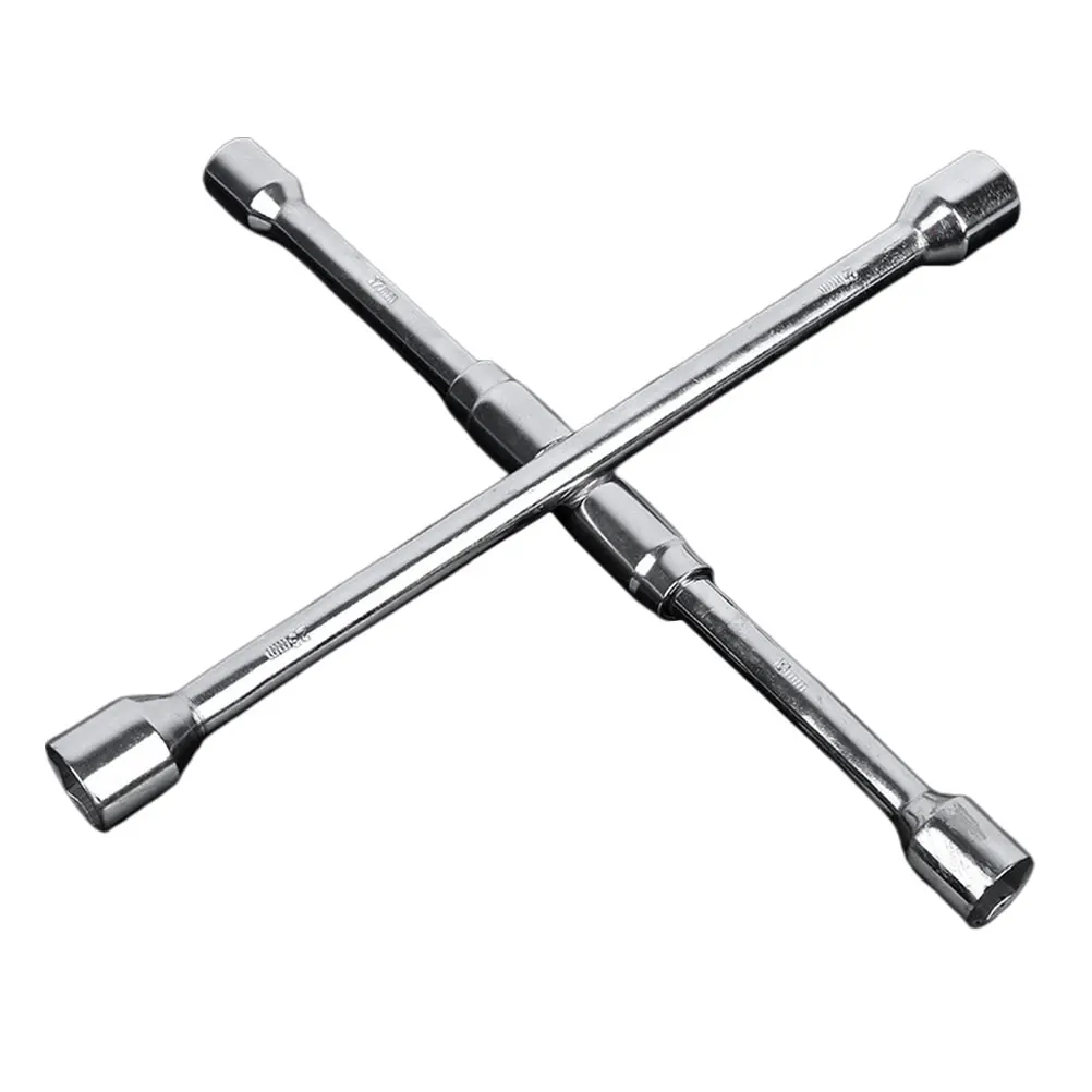 

Folding Lug Car Steel Iron For Trucks Suvs Universal Collapsible Remover Tool Wheel Nut Wrench Tire Spanner Car