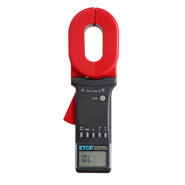 Xtester-ETCR2000C+ Multi-Function Clamp Earth Resistance Tester with Leakage Curren Measurement Clamp Ground ResistanceTester009