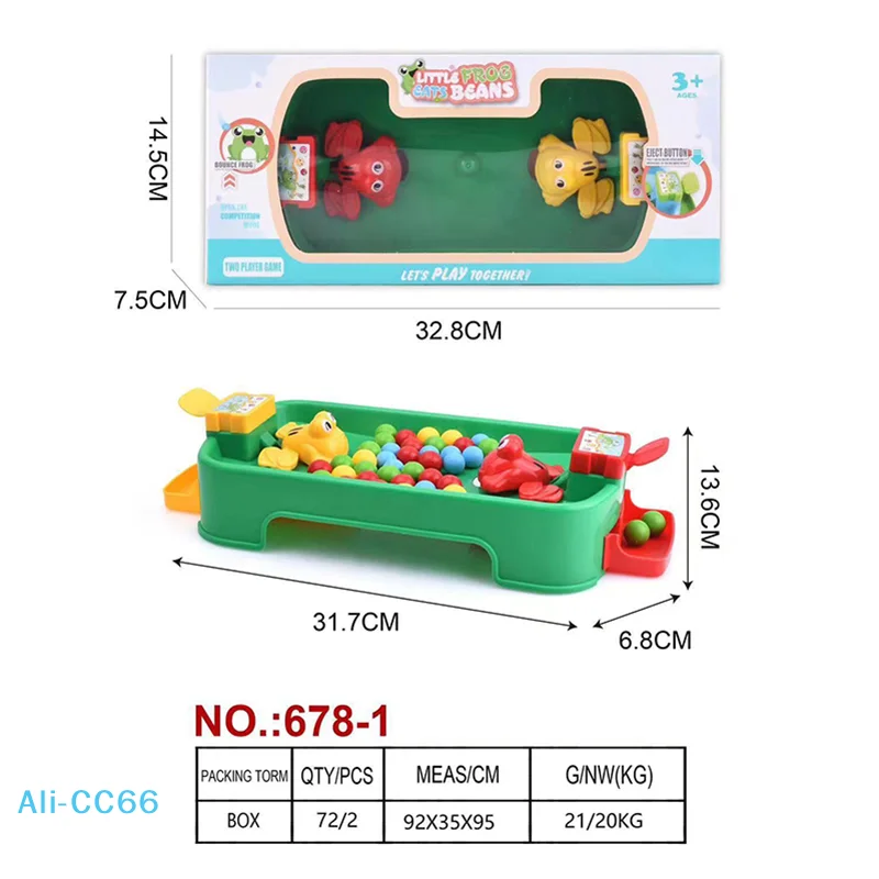 【M】Gra planszowa Żaba Gra Biurkowa Głodna Żaba Gry Intensywna Gra Szybkiego Refleksu Klasyczna Gra Planszowa dla Dzieci Trening Motoryki Małej Dla