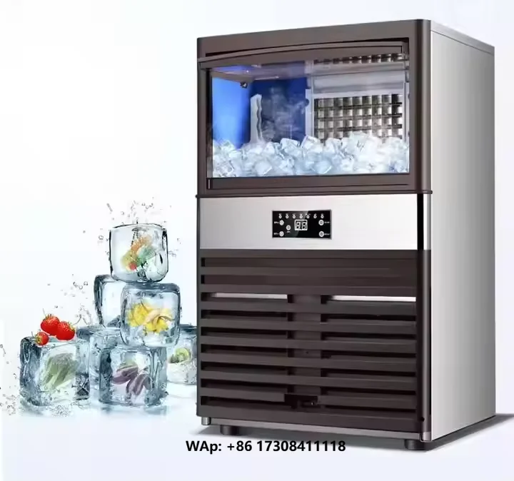 Professional Automatic Ice Maker 120kg/180kg/1000kg Commercial Ice Making Machine for Shop and Ice Cube Sale Business