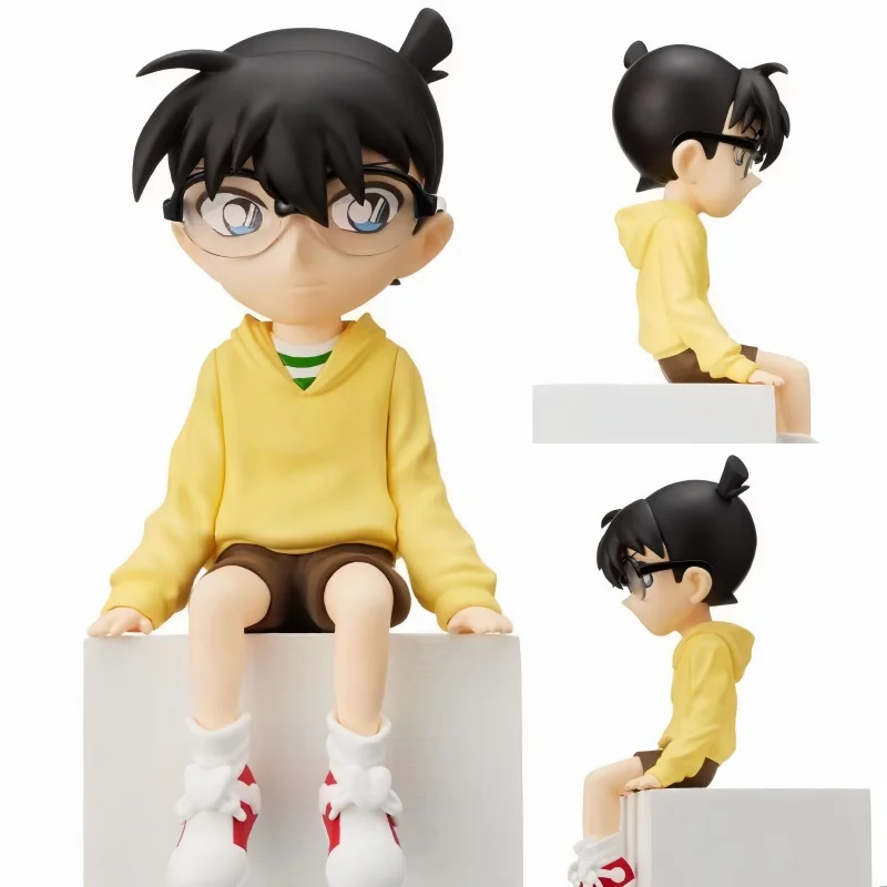 5-10cm Detective-Conan Hand Operated Anime Peripheral Model Desktop Car Ornaments Q Version Doll Conan Edogawa Holiday Gift Toys