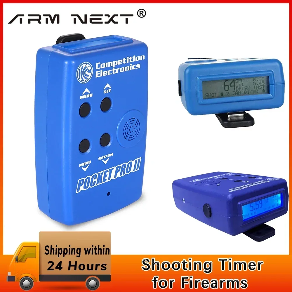 

Electronic Shooting Timer With Sensor Buzzer Hunter Training Shooting Timer Speed Measurement for Hunting Sports Accessories