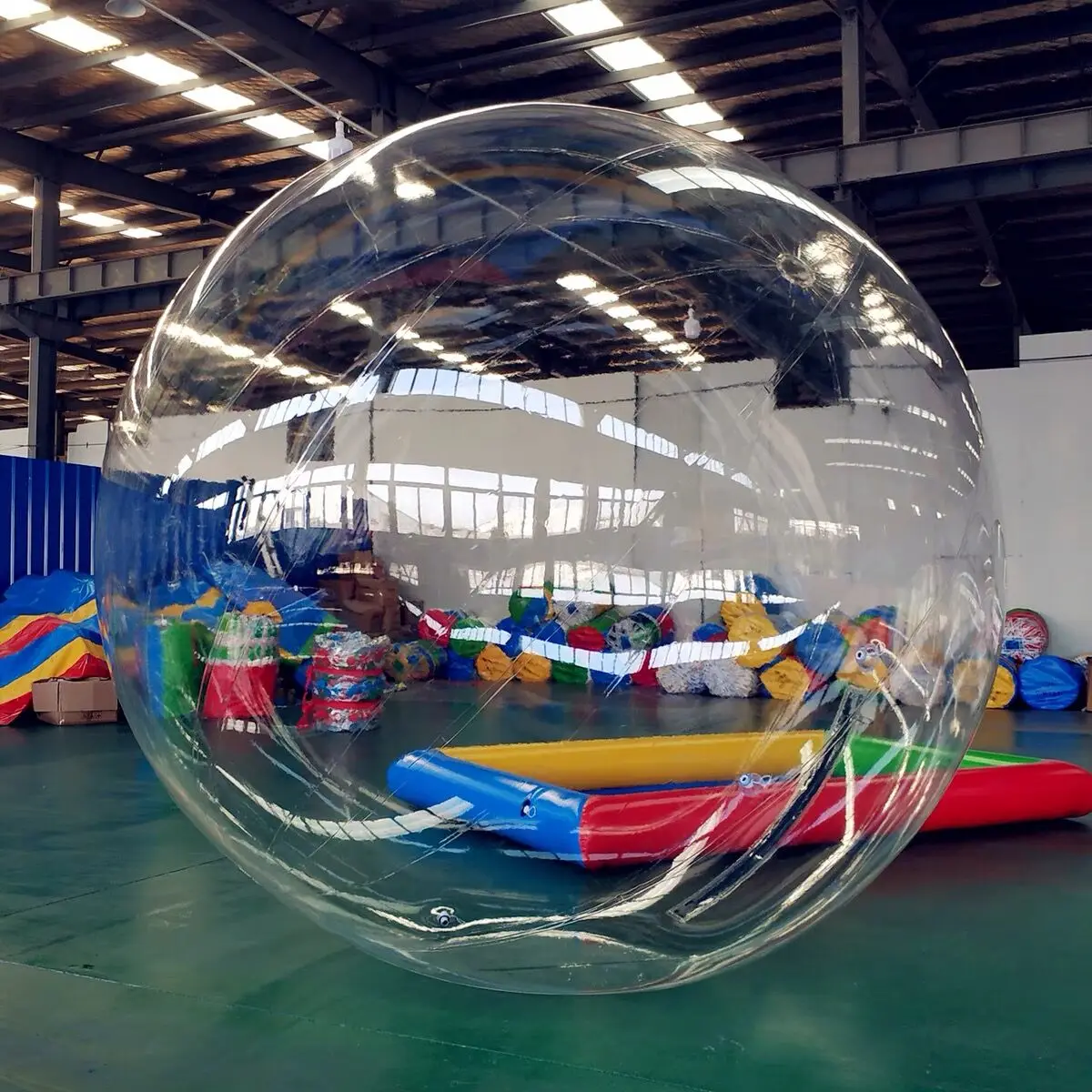 

Hight Quality 2m Multicolor TPU Inflatable Human Hamster Ball Water Zorb Ball Giant Inflatable Ball Multicolor Plastic Walking