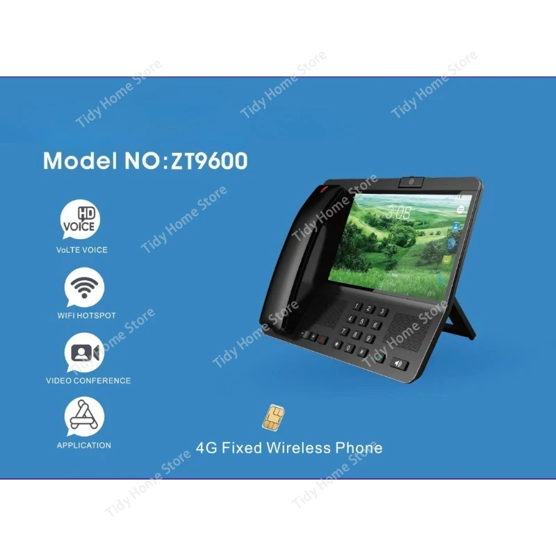 4G Android  Fixed Wireless Landline SIM Network Video Phone Universal Elderly WIFI Touch Screen Video Telephone Home Office