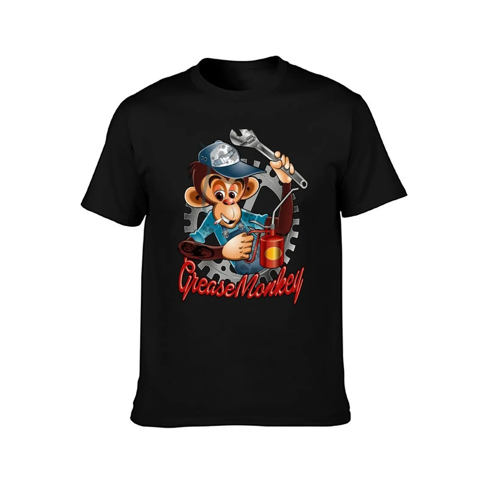 Grease Monkey / Mechanic Monkey T-Shirt Durable Work Wear T-Shirt