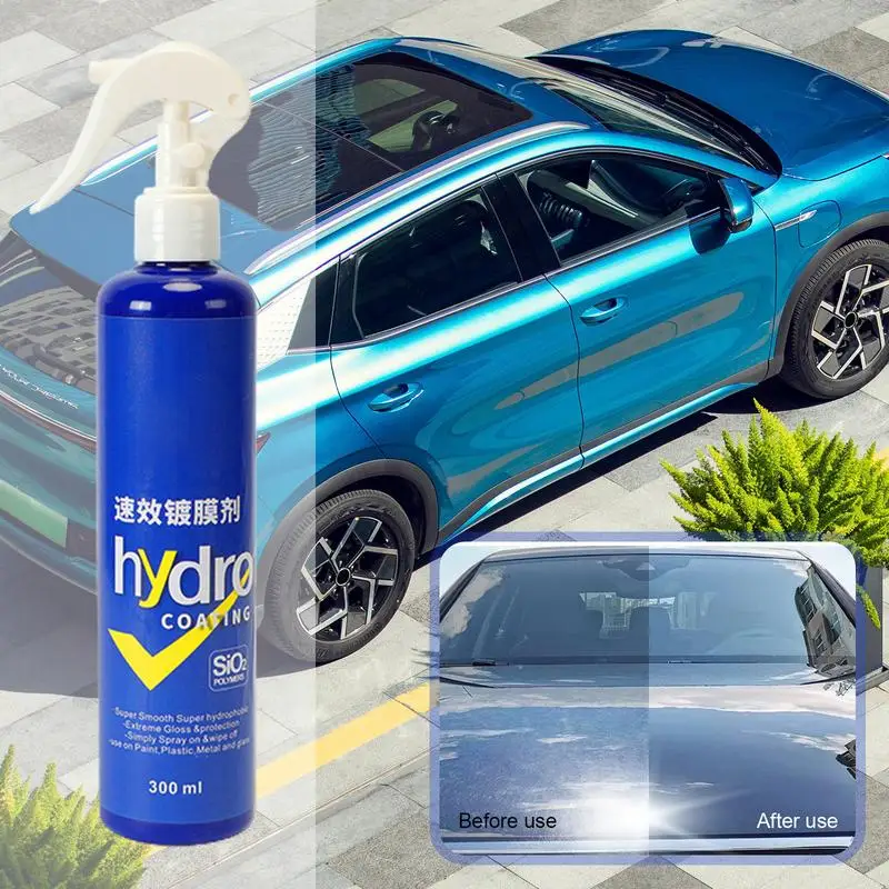 

Quick Effect Coating Agent Car Coating Cleaning Spray Car Wax Spray Quick Coating Spray Car Detailing Polishing Spray 300ml Long