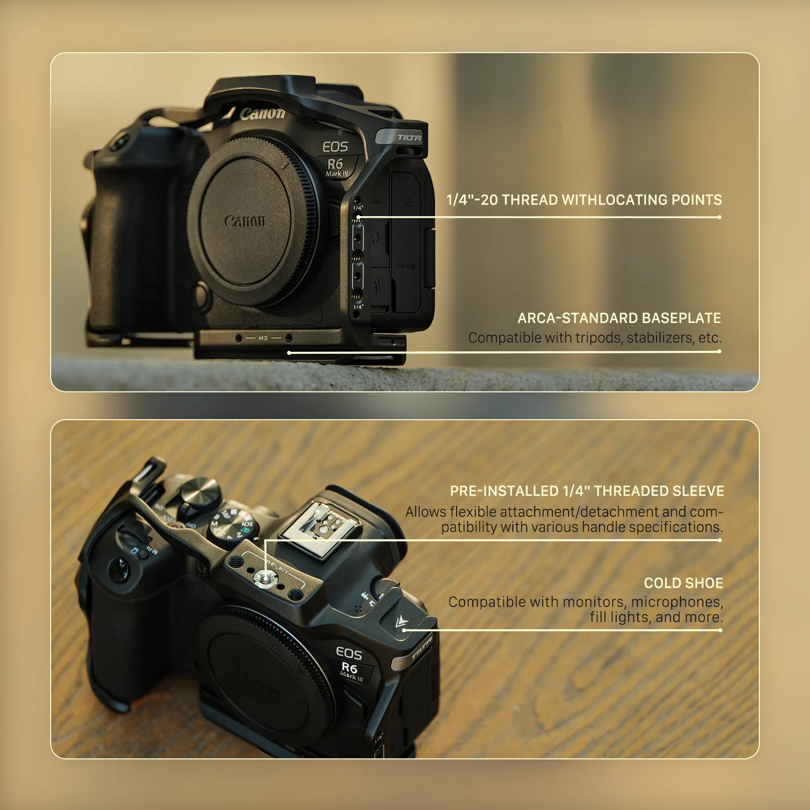 tilta-camera-rig-for-canon-eos-r6-mark-iii-r5-mark-ii-wire-fixer-xeno-top-grip-cold-shoe-bracket-arca-mount