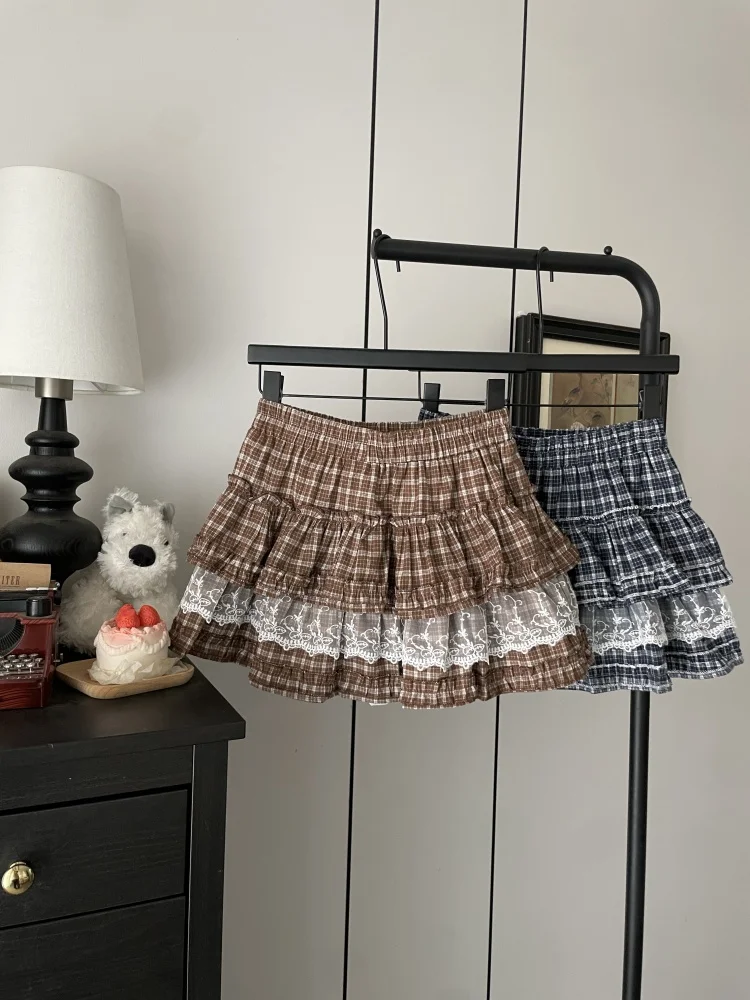 

Юбка трапециевидной формы с высокой талией в стиле ретро больших размеров, осень-зима, новая утягивающая юбка-тортик для женщин