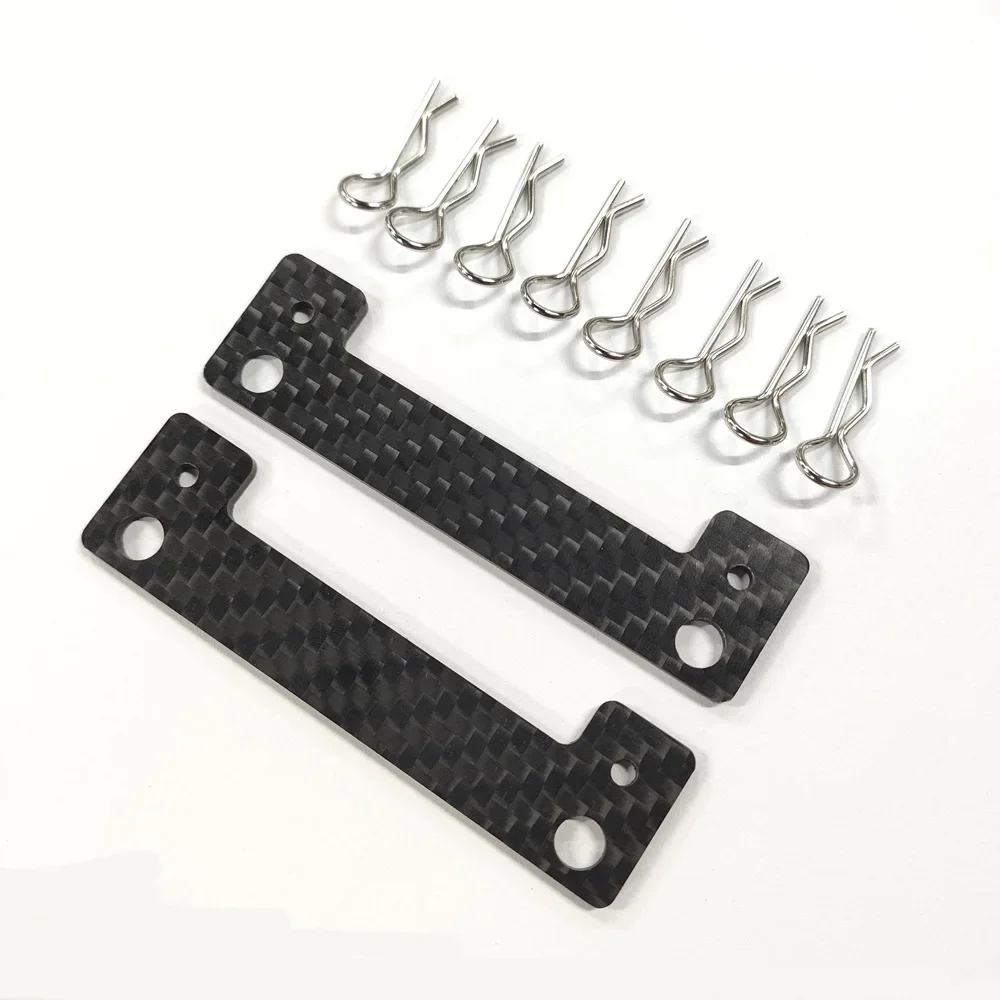 

Carbon Fiber Front Rear Body Mount Post for Tamiya TT01 TT02 XV01 1/10 RC Car Upgrade Parts Accessories