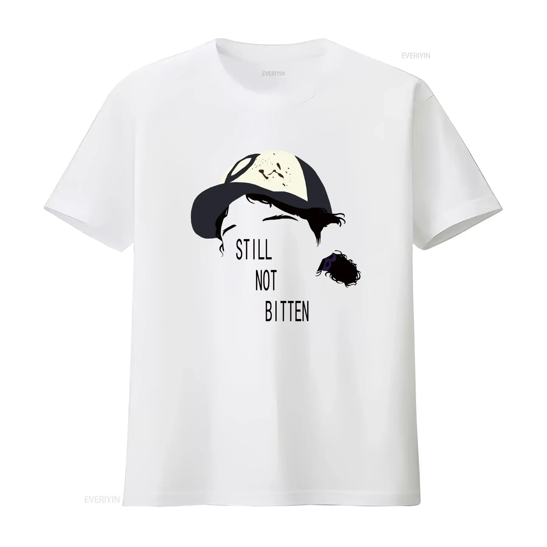 T Shirt Telltale Friend Games' Women The Walking Novelty Dead Girl Clementine Outline for Men ver 2 Sleeve Family Boy vintage