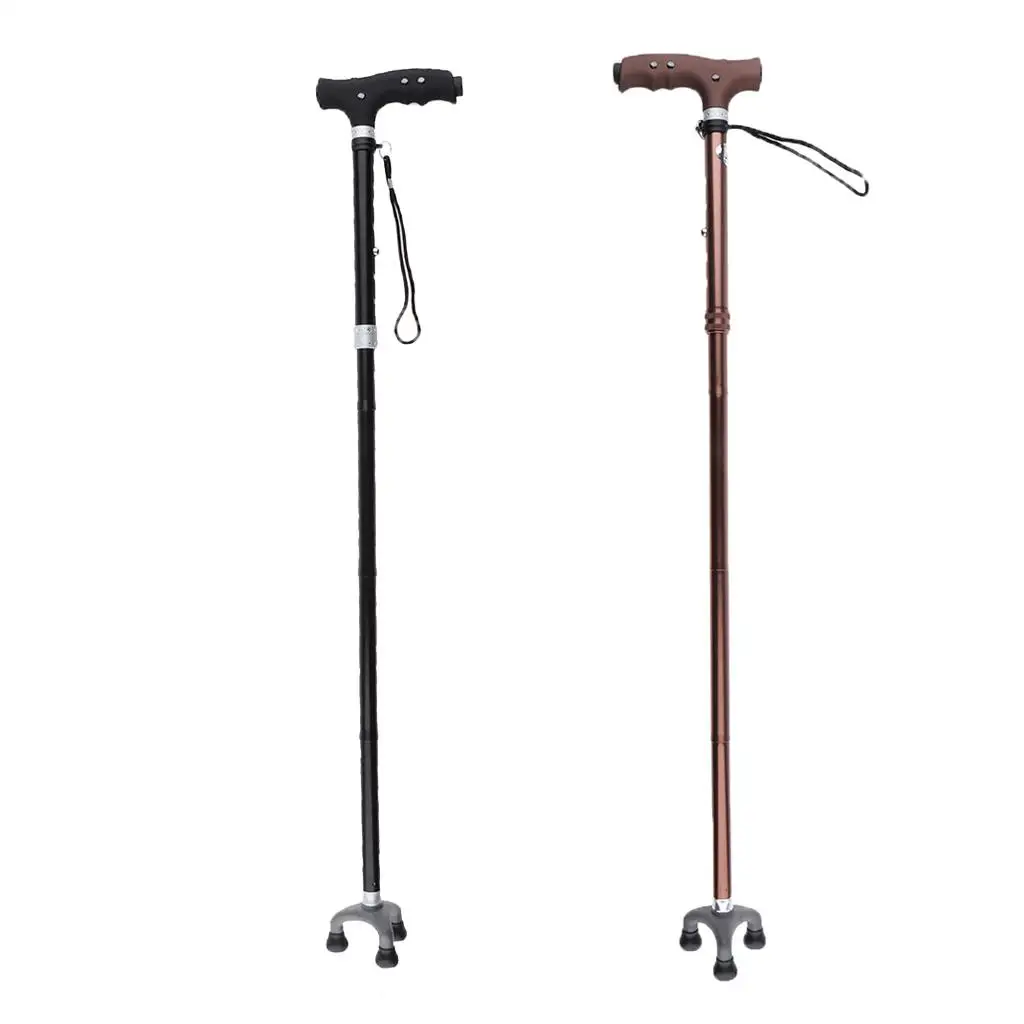 

Регулируемая трость с LED-подсветкой, унисекс, складная, с регулировкой высоты, для поддержки при передвижении и путешествий