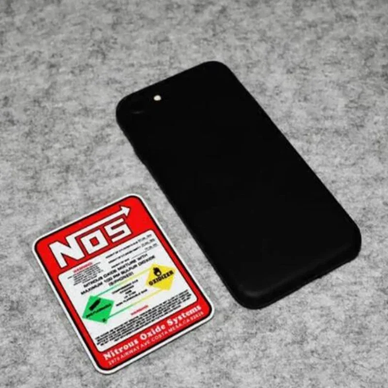 15 سنتيمتر الإبداعية سباق ملصق NOS نظام أكسيد النيتروز ضبطها ملصق مائي الفينيل موتوكروس سباق اللوحة الزخرفية تصميم جديد