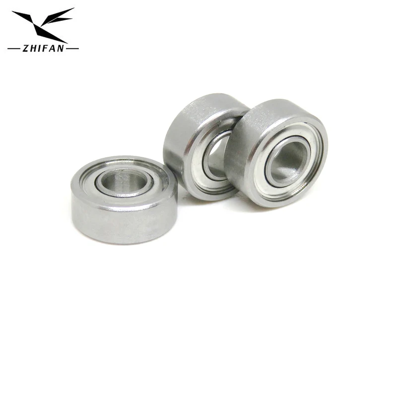 5 buah 2x5x2.5 SMR52ZZ bantalan bola baja tahan karat MR52ZZ L520ZZ 2*5*2.5 miniatur RC Bearing MR52 ZZ